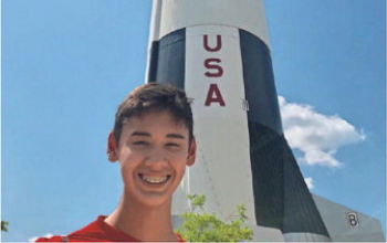 MHS student at Space Camp
