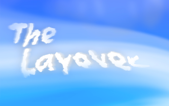 The layover play poster