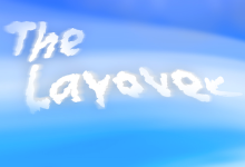 The layover play poster