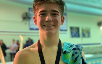 Nathan Cox, 2020 CHL Dive Champion