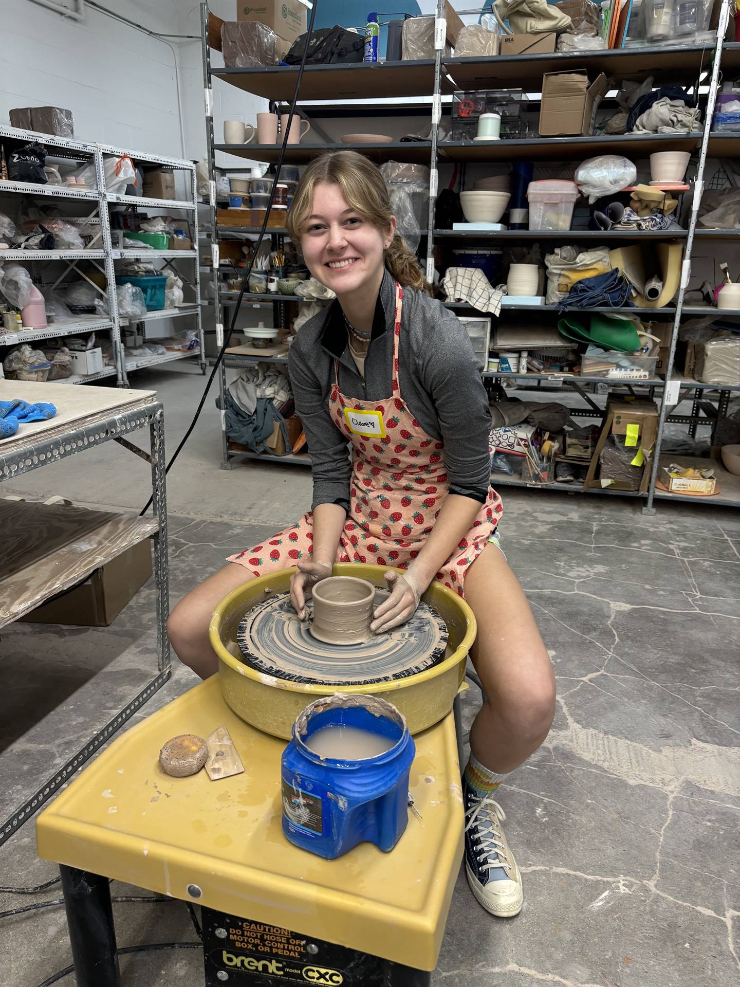 Pottery Student 