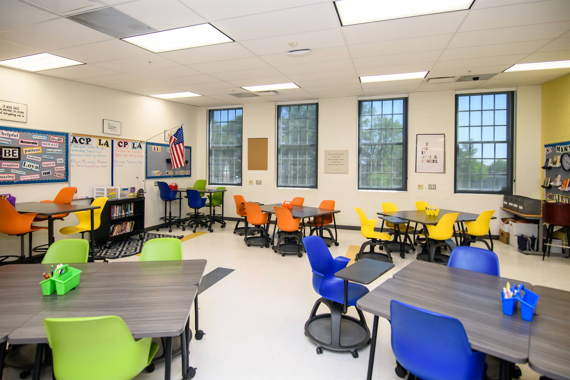 Mariemont Junior High School classroom