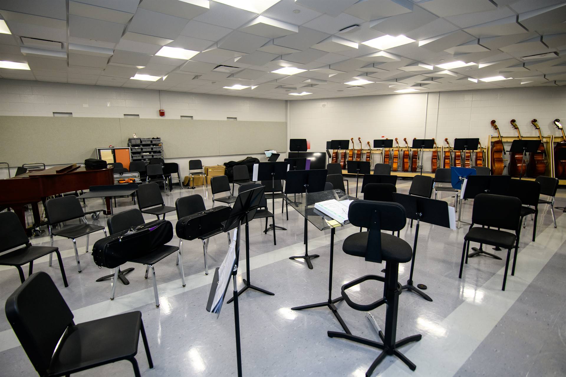 Mariemont High School music classroom