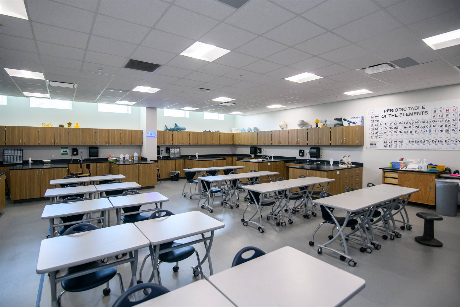 Mariemont High School science classroom/lab