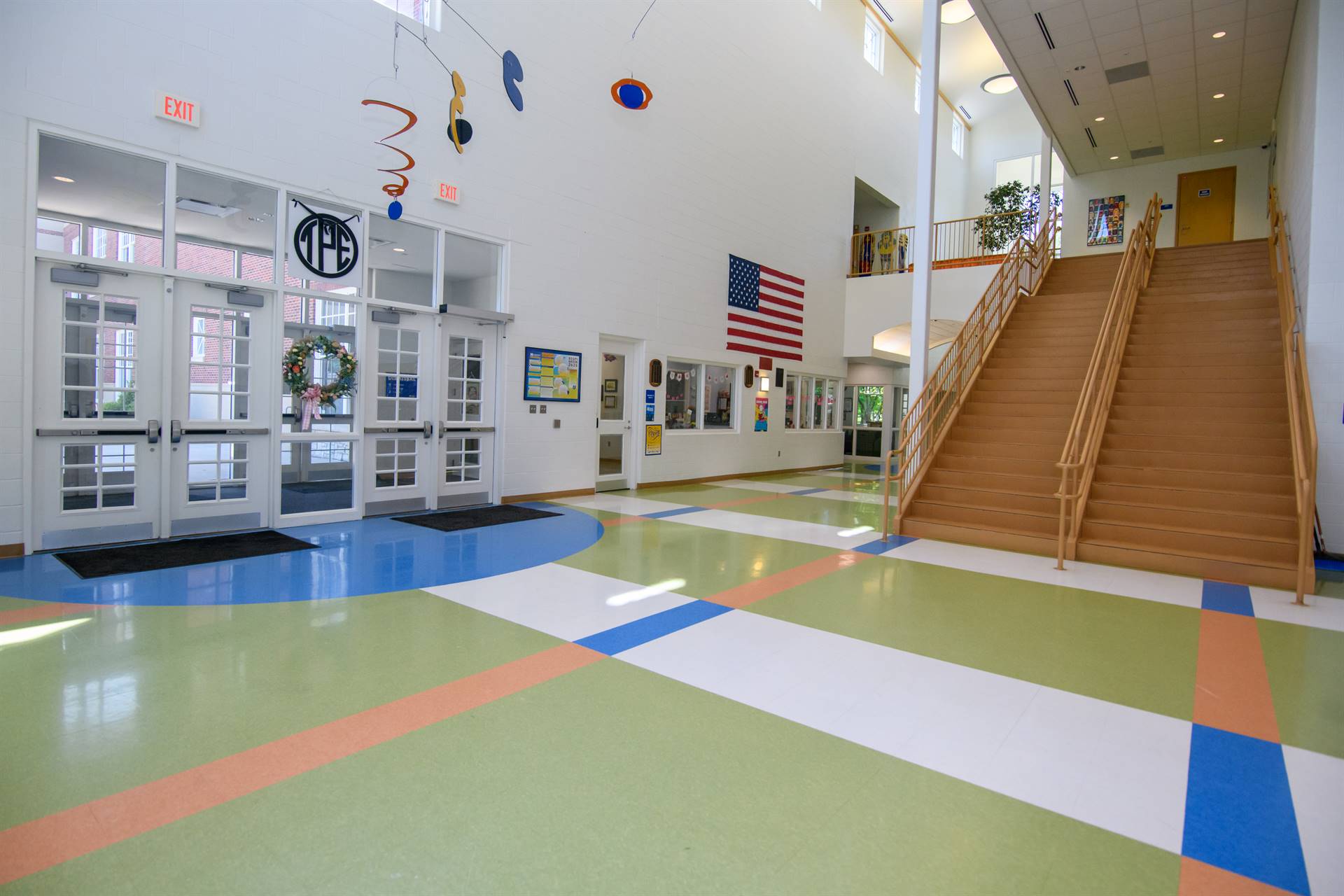 Terrace Park Elementary School entryway/vestibule