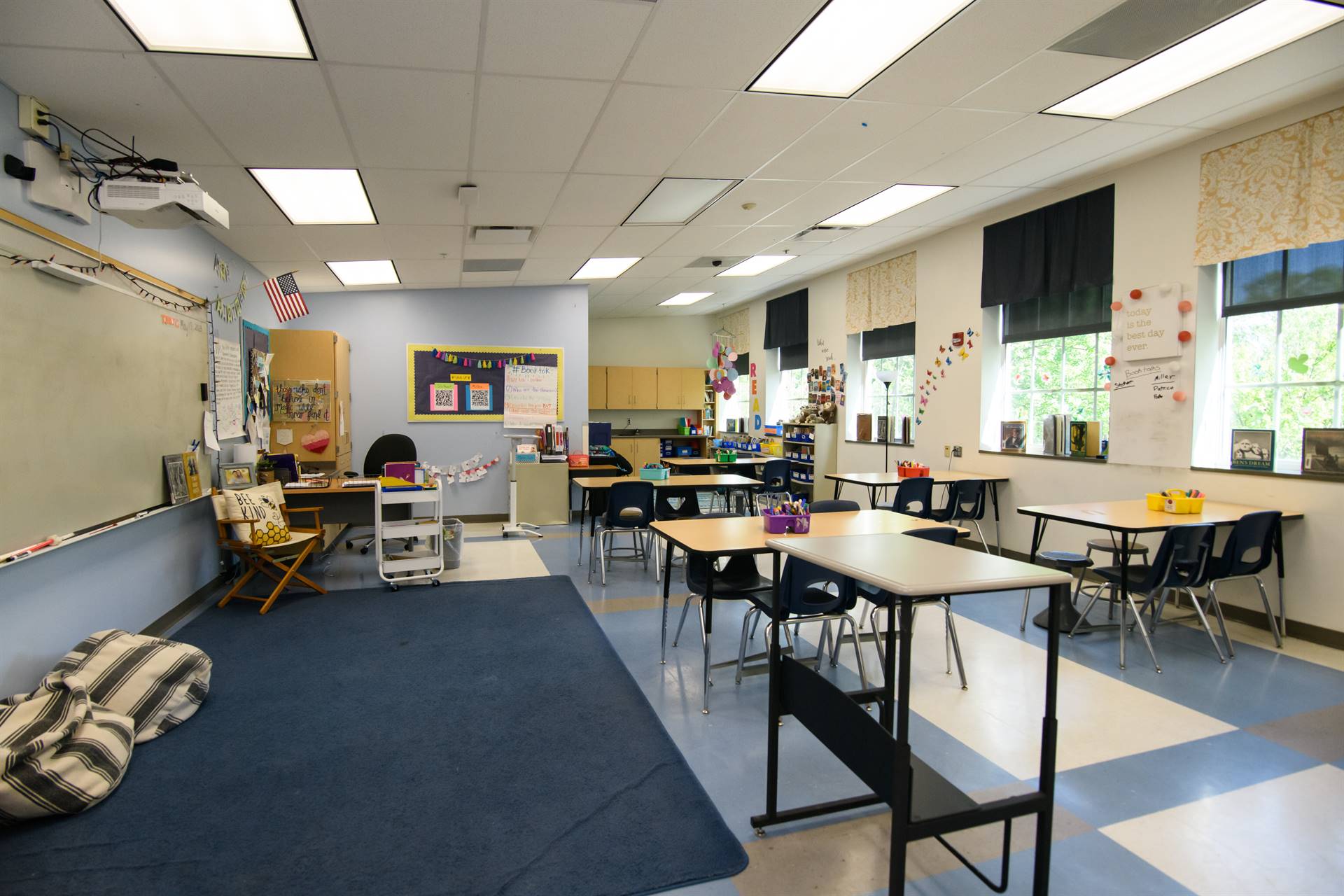 Mariemont Elementary School fifth grade classroom