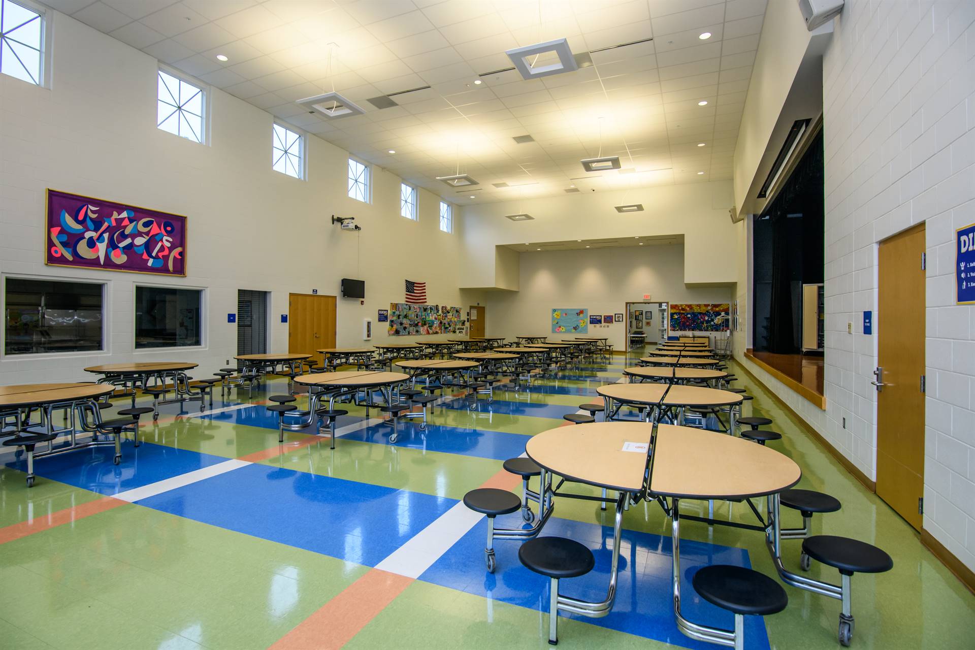 Terrace Park Elementary School cafeteria