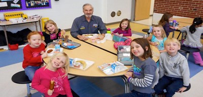 Students and teacher