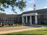 Concert in front of Mariemont Junior High